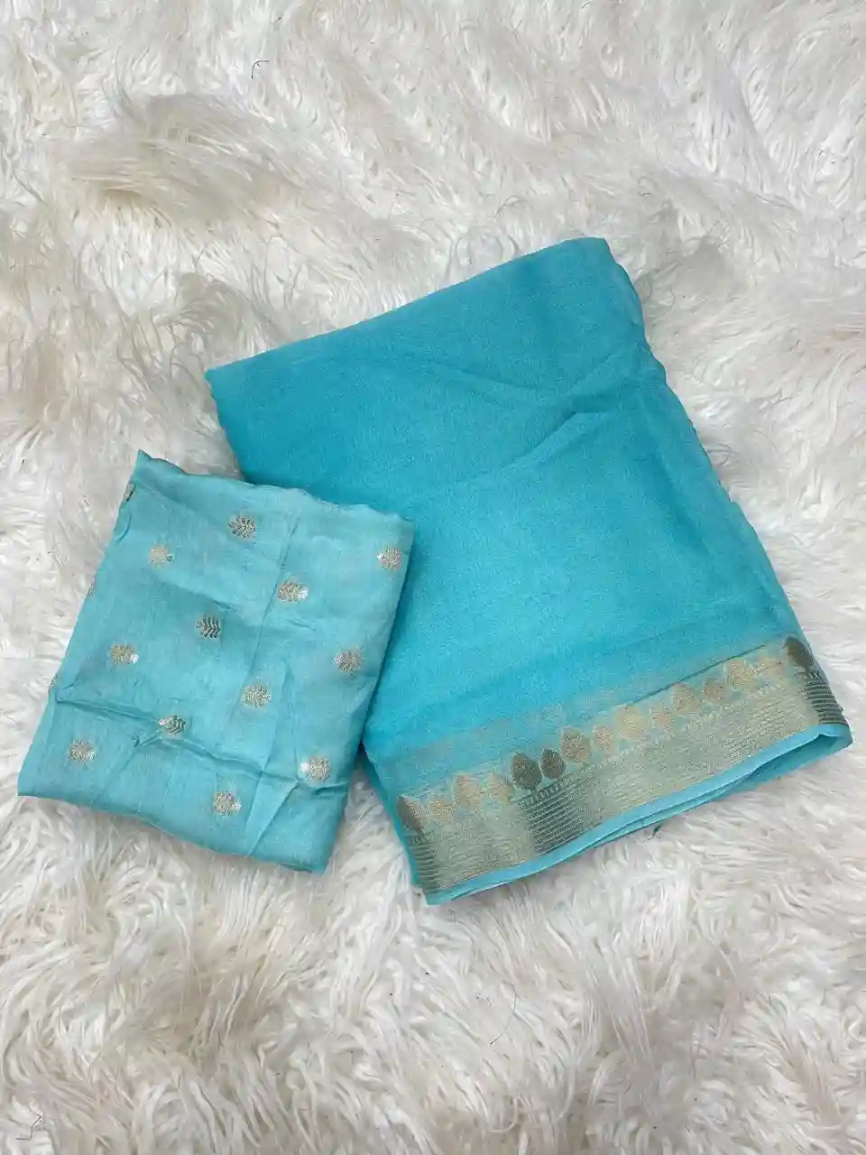 New arrivals  Georgette saree