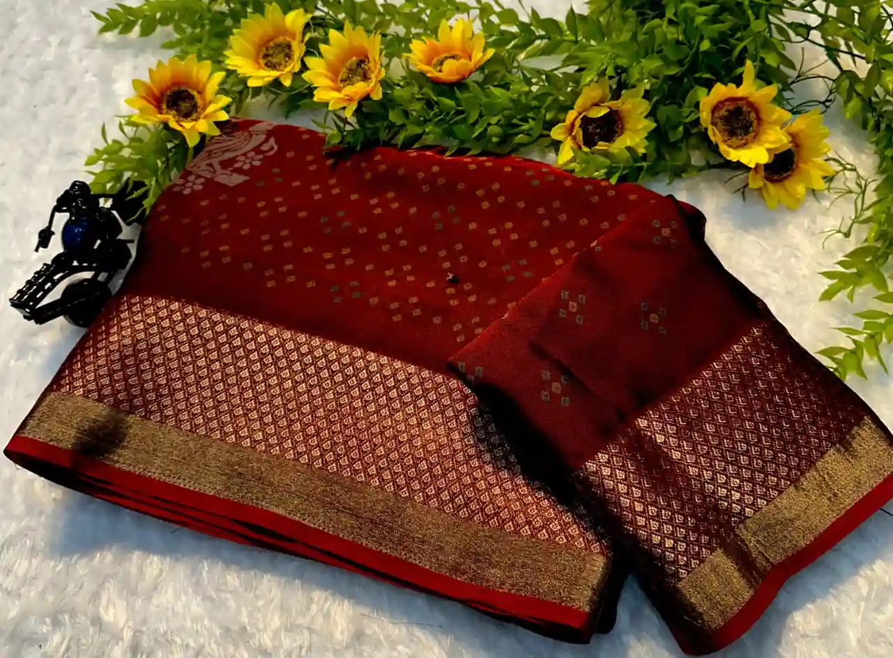 premium Georgette saree