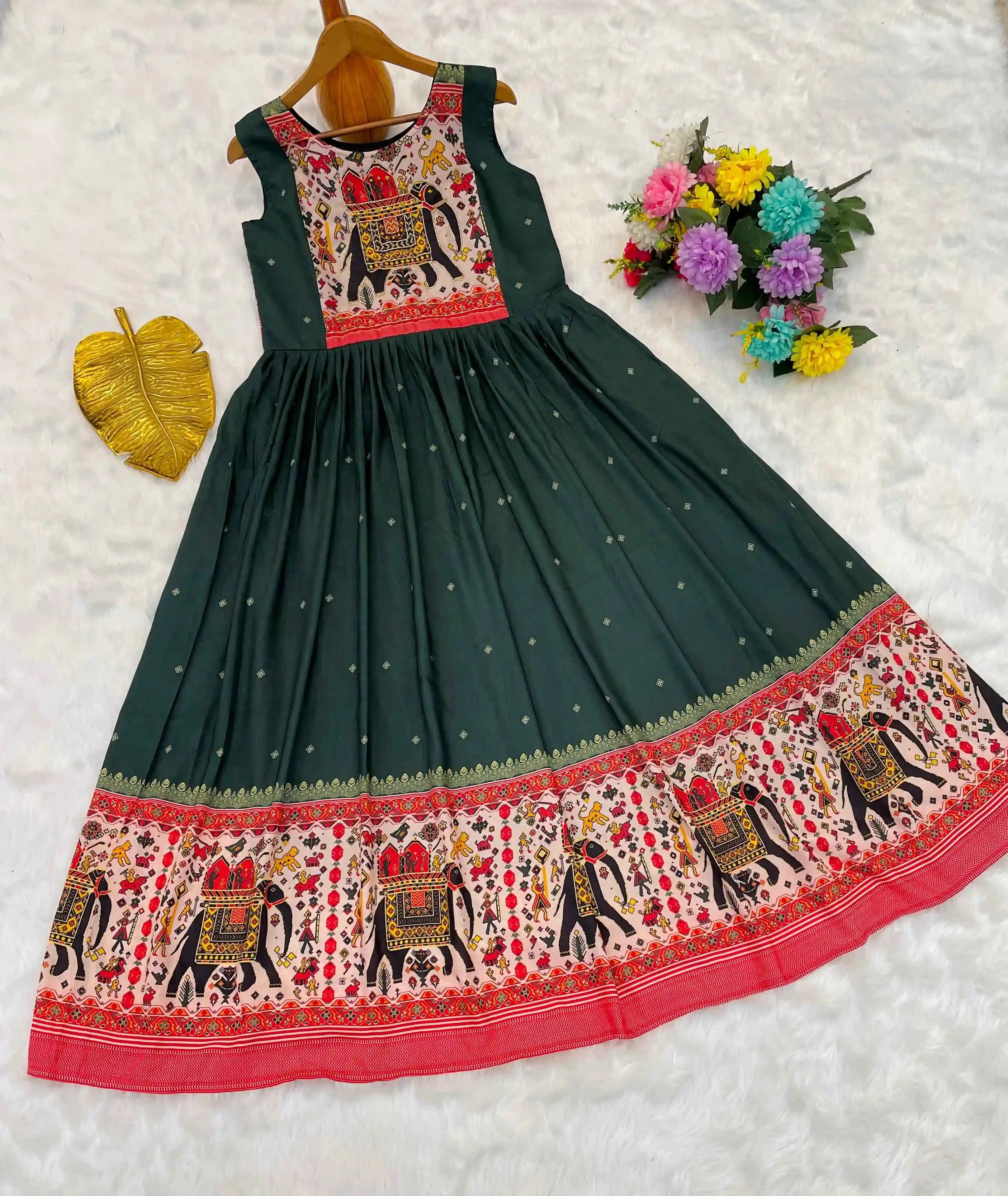 Anarkali Gown Heavy Muslin Silk MCW-105