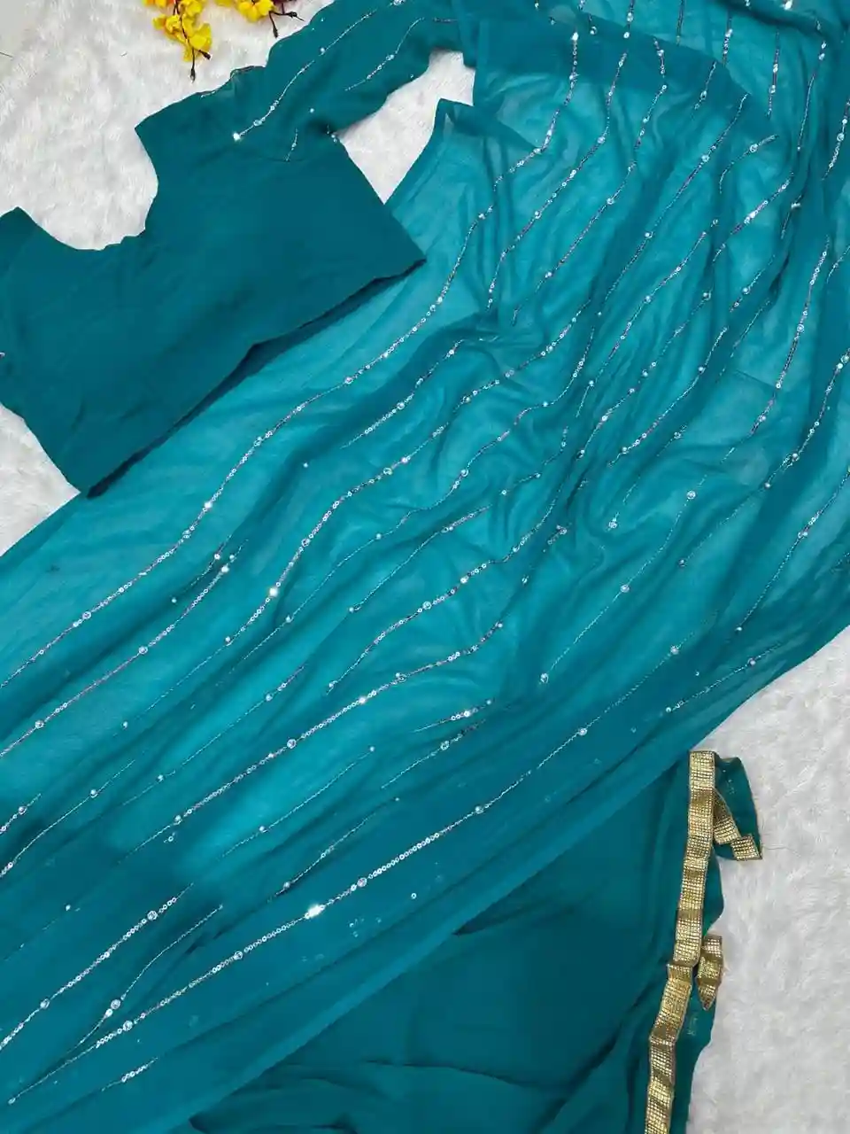 *New Super hit Sequence Embroidery Lehengha choli*