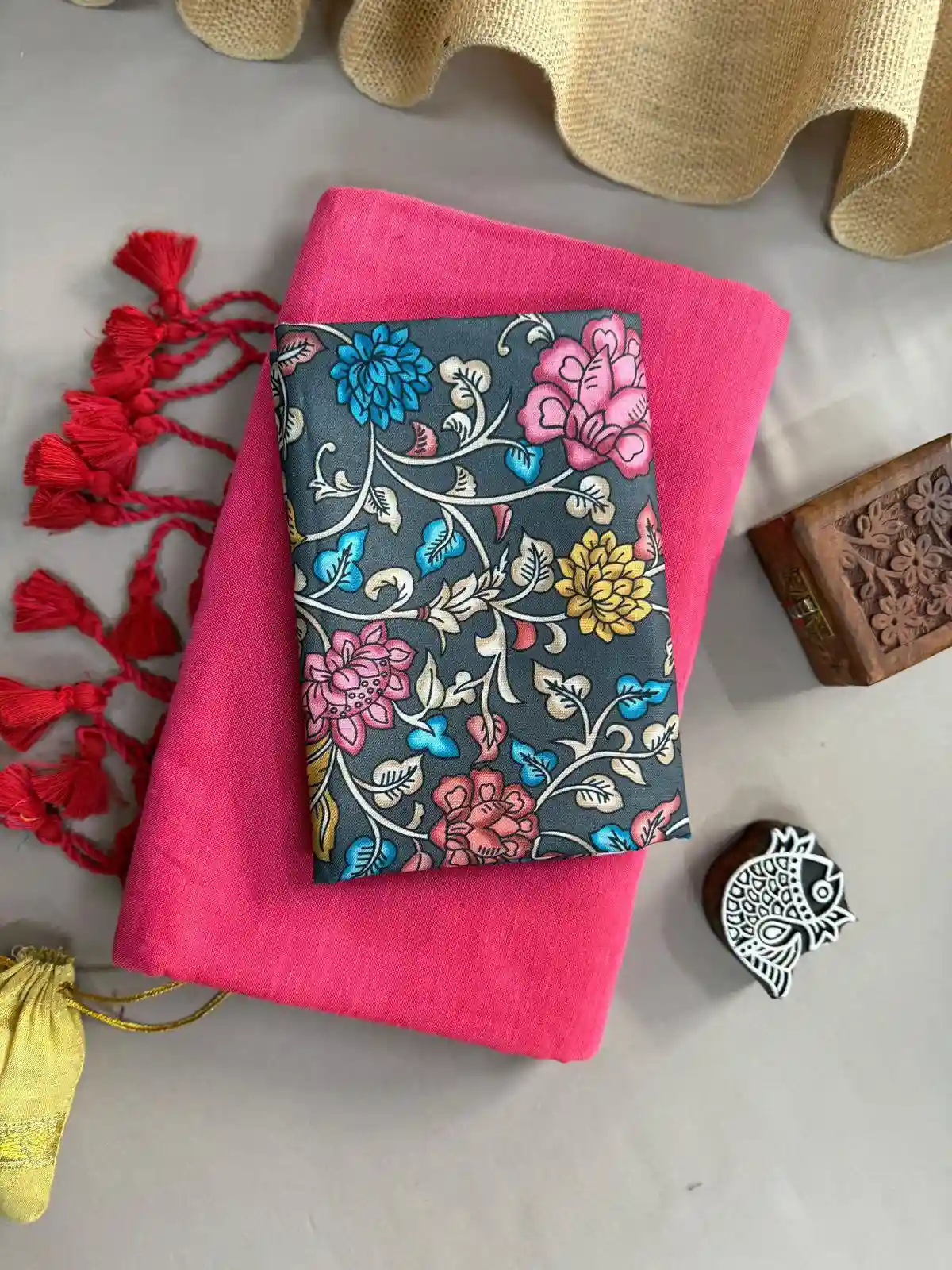 Handloom Khadi  COTTON Saree