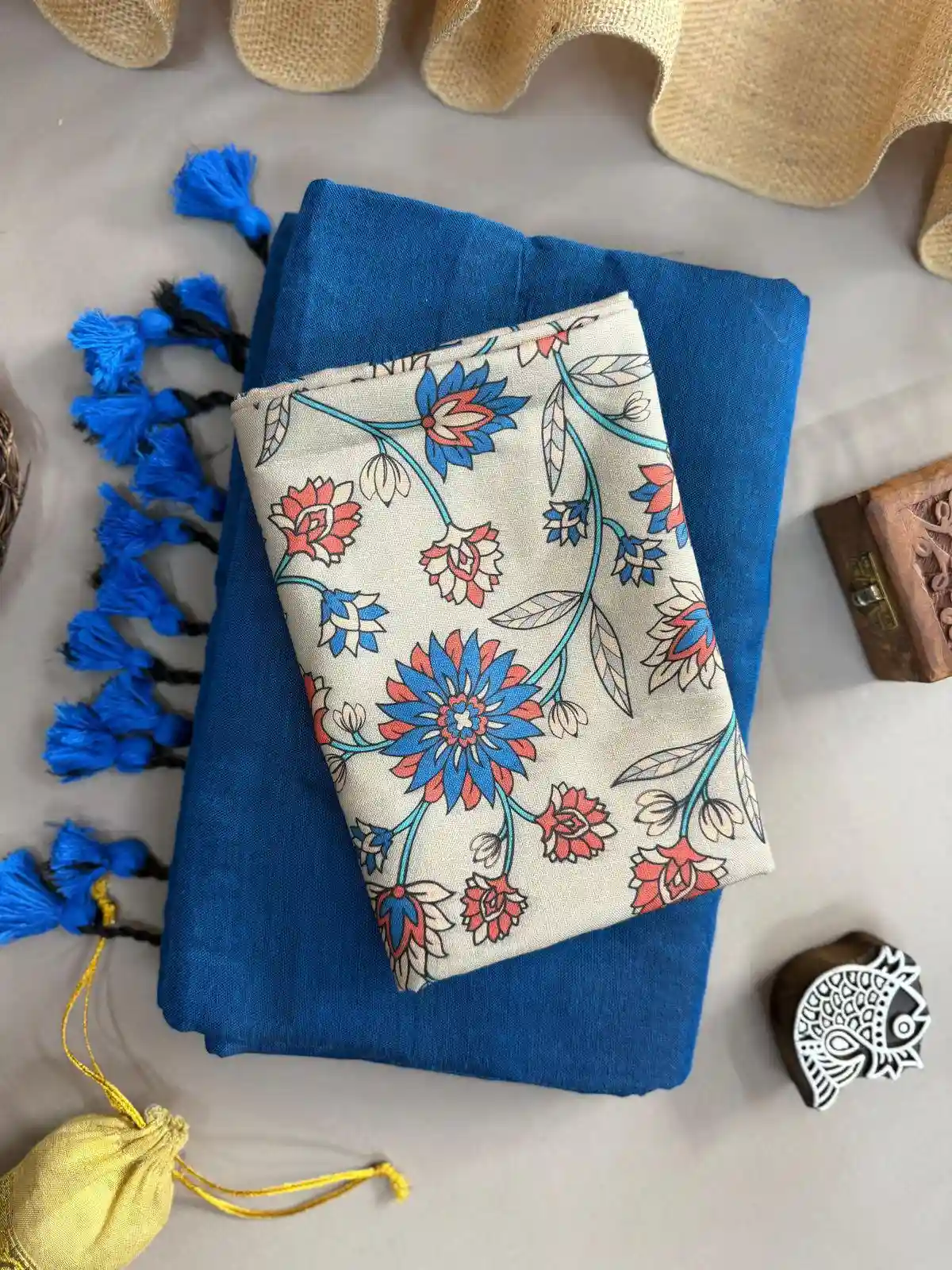 Handloom Khadi  COTTON Saree