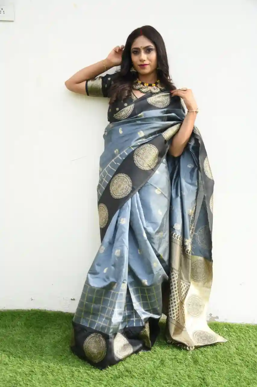 SOFT LICHI SILK SAREE