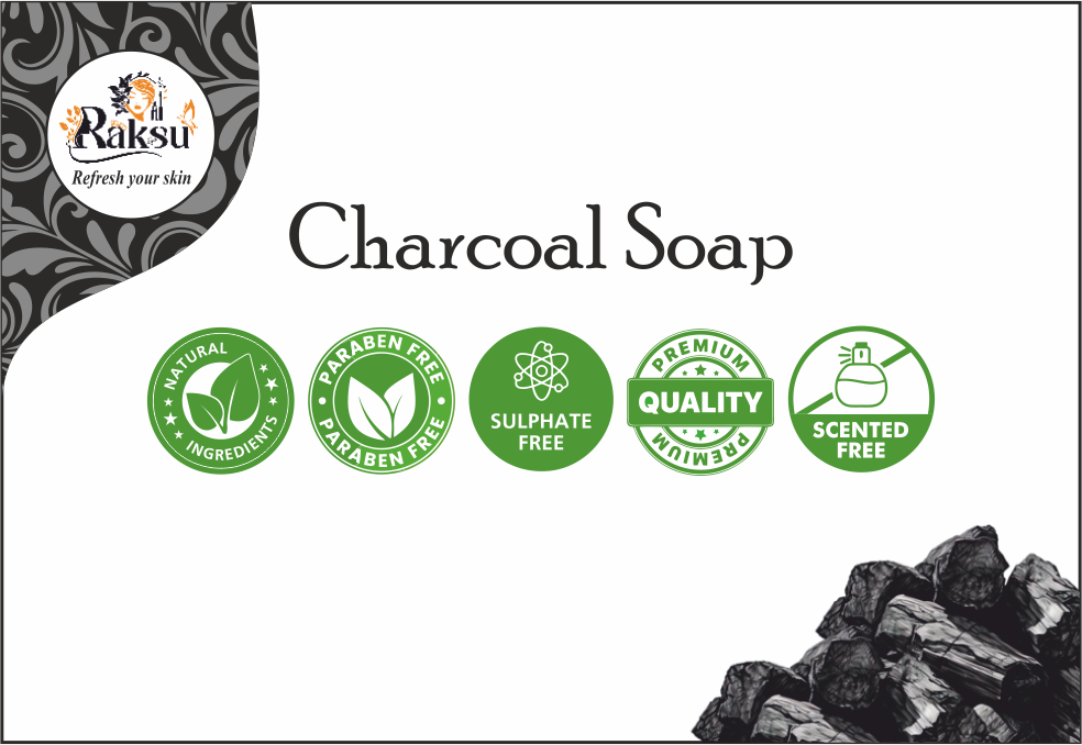 Charcoal Soap /கரி தூள் குளியல்  பார்