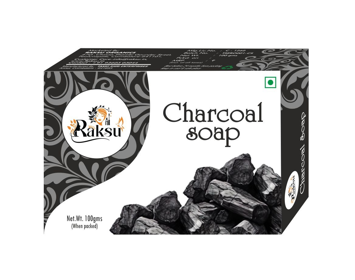 Charcoal Soap /கரி தூள் குளியல்  பார்