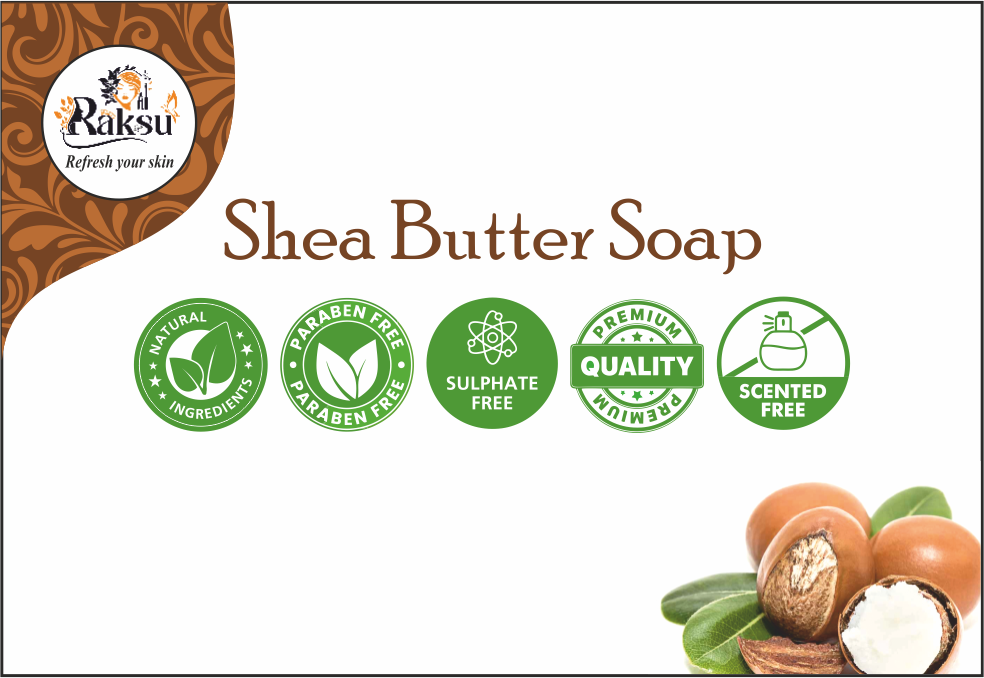 Shea Butter Soap/ஷியா வெண்ணெய்  குளியல் பார்