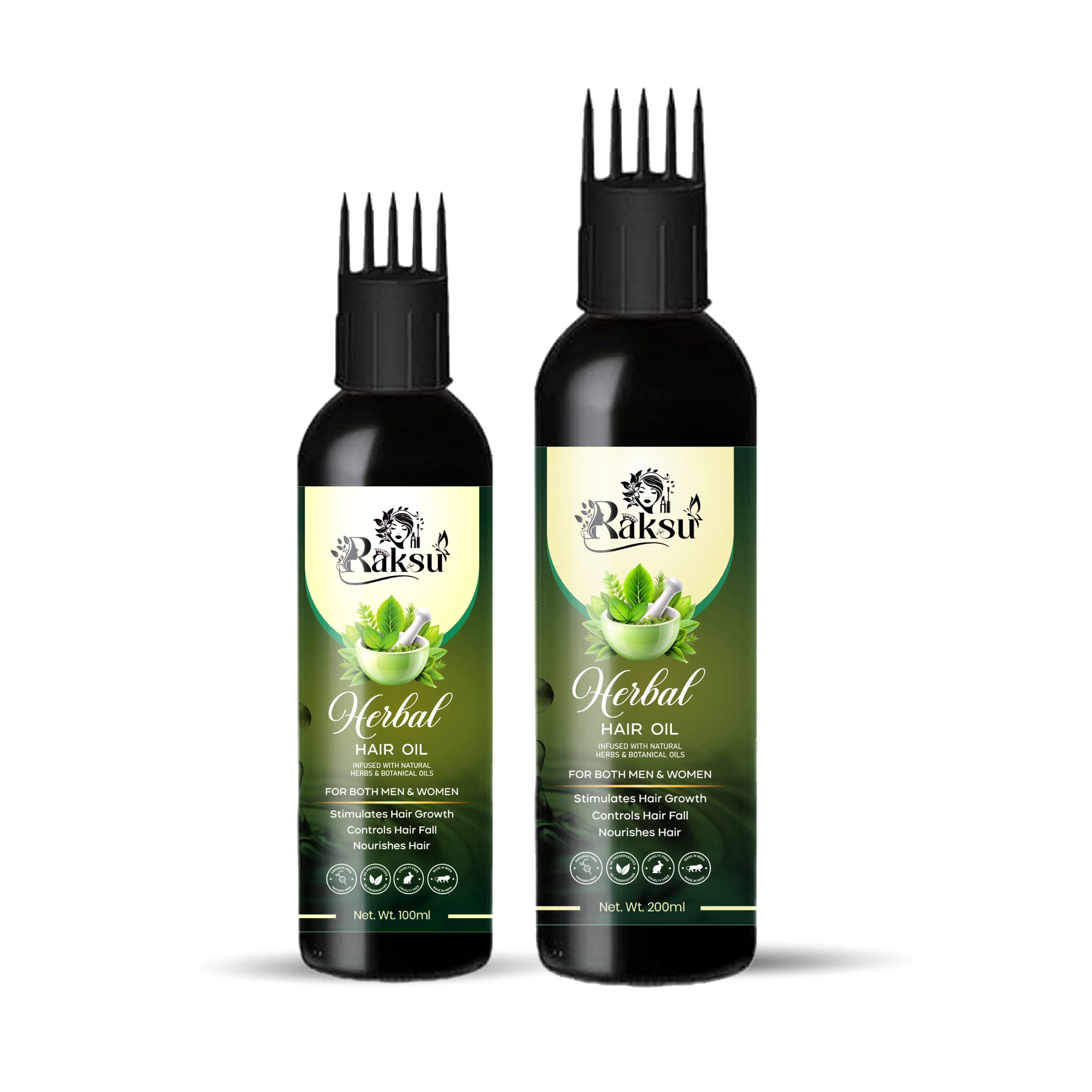Herbal Hair Oil/மூலிகை ஹேர் ஆயில் - 200ml