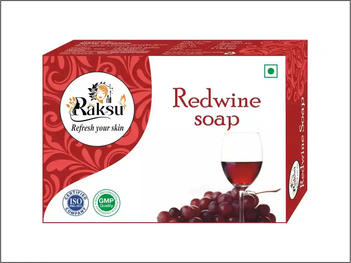 Redwine Bath Soap /சிவப்பு ஒயின் குளியல் பார்