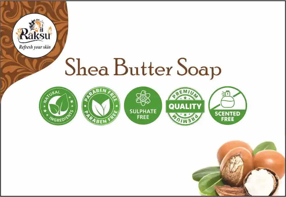 Shea Butter Soap/ஷியா வெண்ணெய்  குளியல் பார்