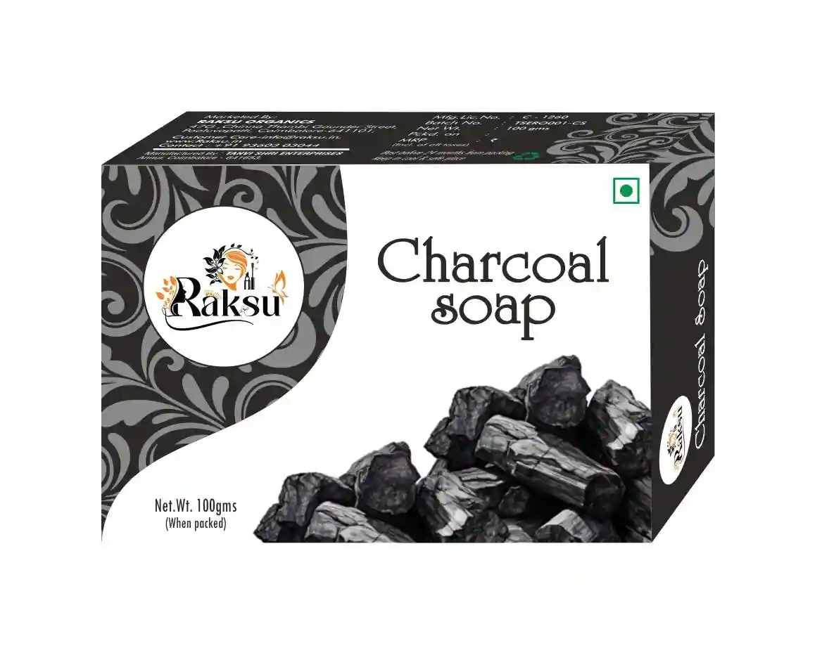 Charcoal Soap /கரி தூள் குளியல்  பார்