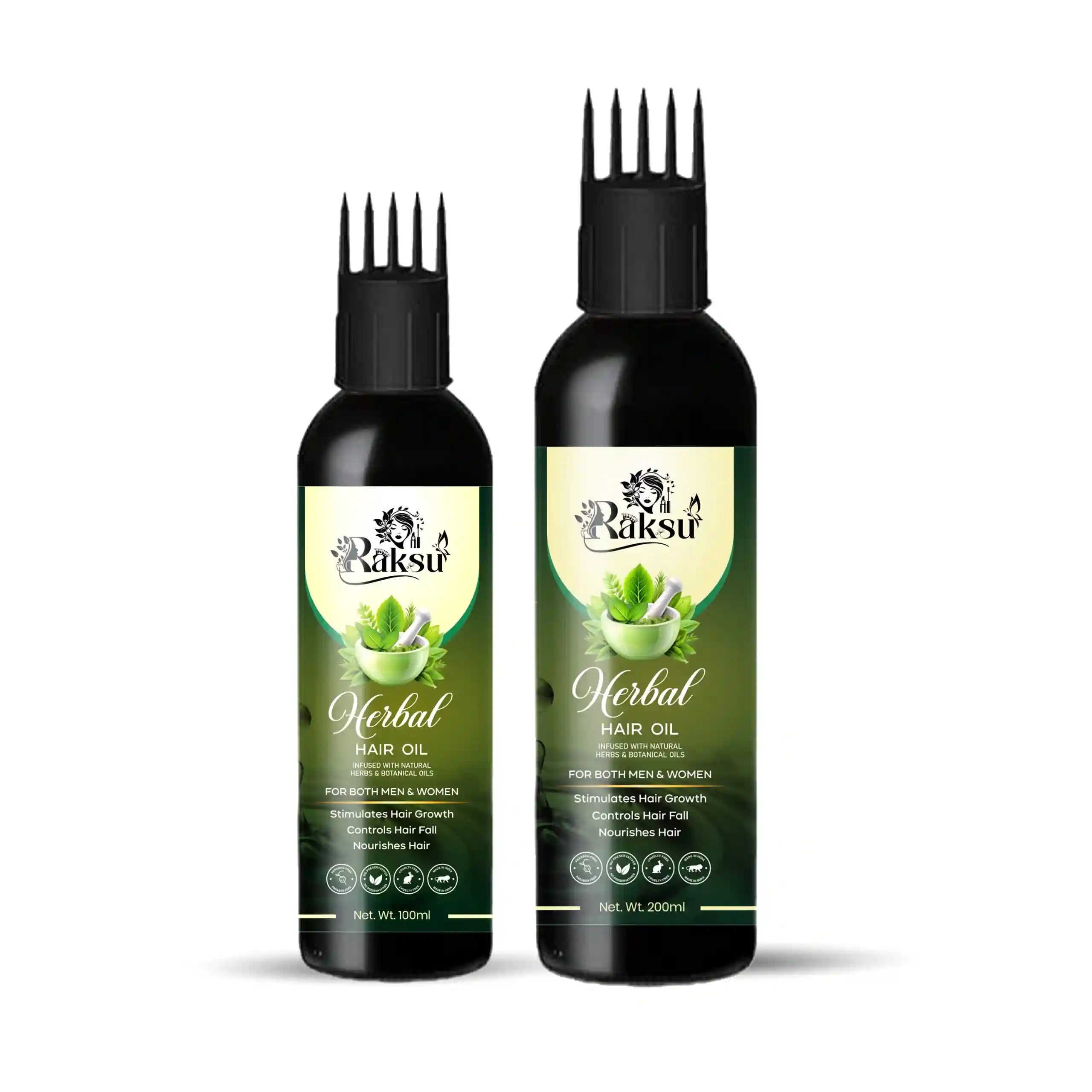 Herbal Hair Oil/மூலிகை ஹேர் ஆயில் - 200ml