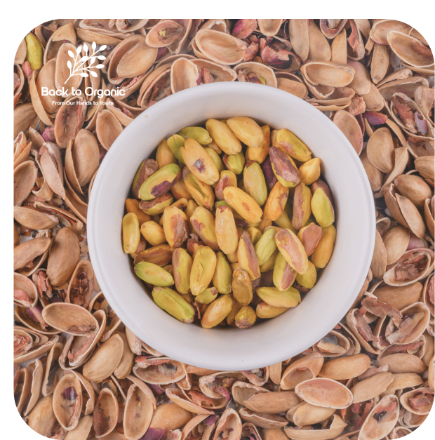 bowl of shelled pistachios