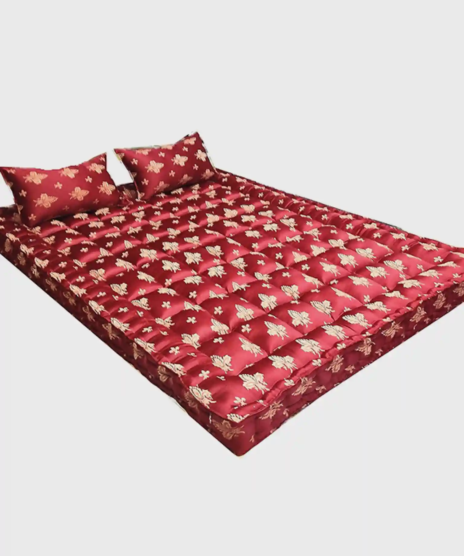 Queen Size bed with pillow