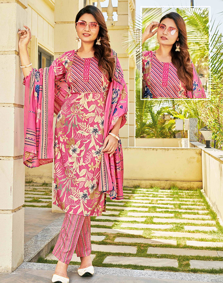 Rose Bloom Ethnic Kurta