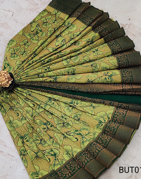 Light Green Elegance Saree