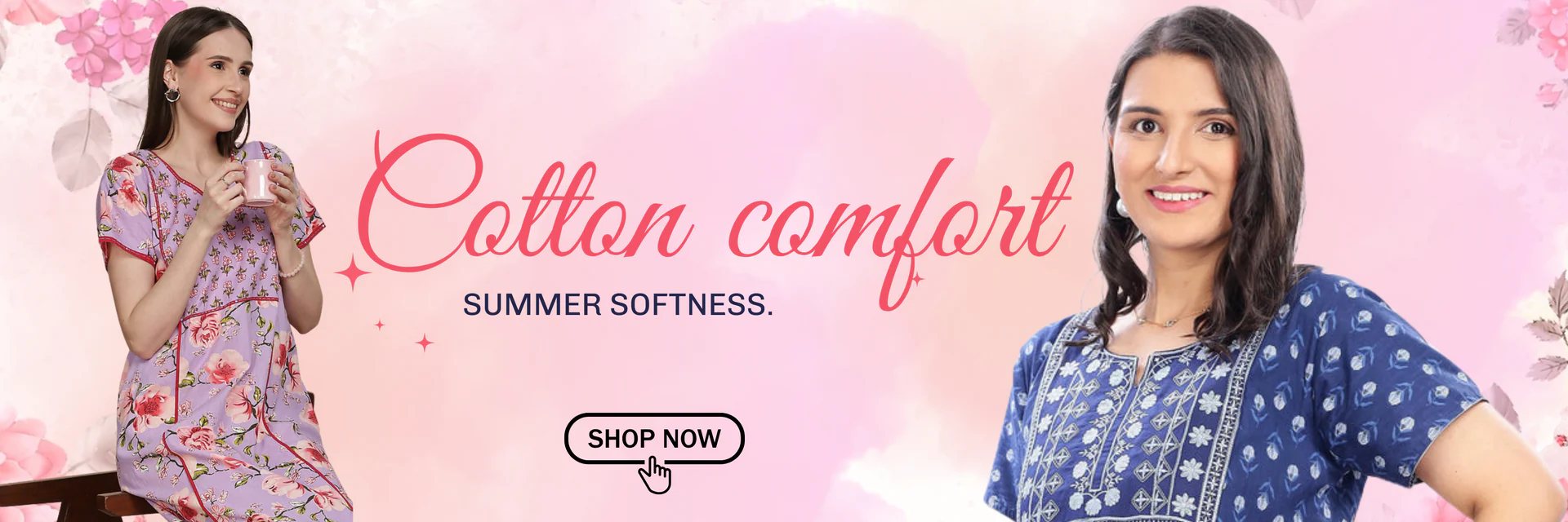 cotton comfort summer softness shop now