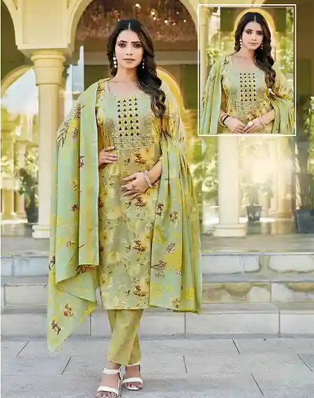 Floral Grace Straight Kurta