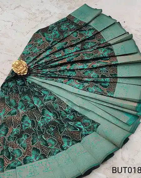 Green  Elegance Saree