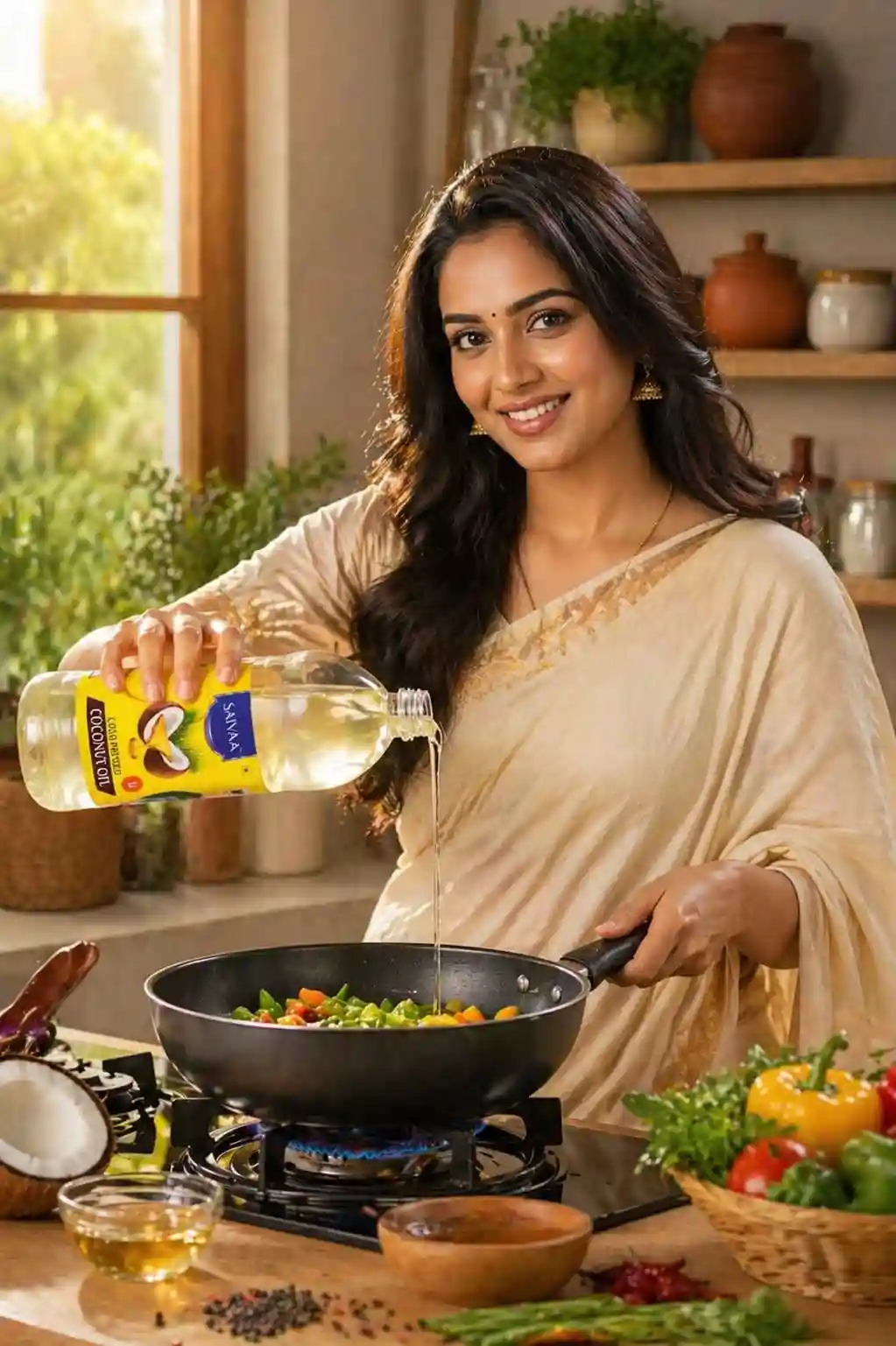 Cold-Pressed Coconut Oil - 1 Ltrs